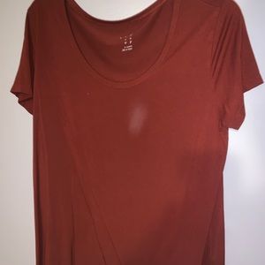 Burgundy T shirt